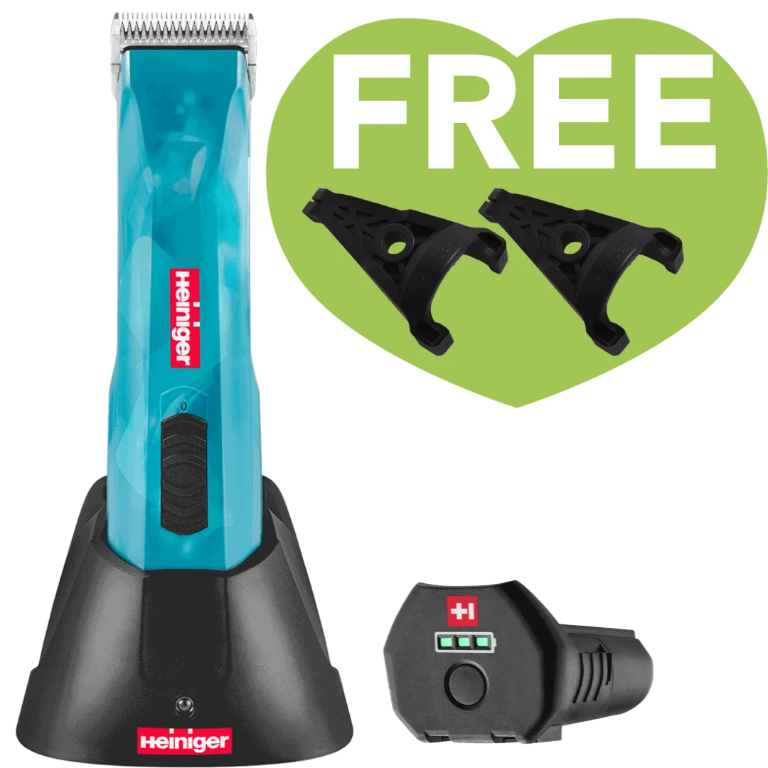 Opal Cordless Clipper with One Battery with 2 Free Drives by Heiniger