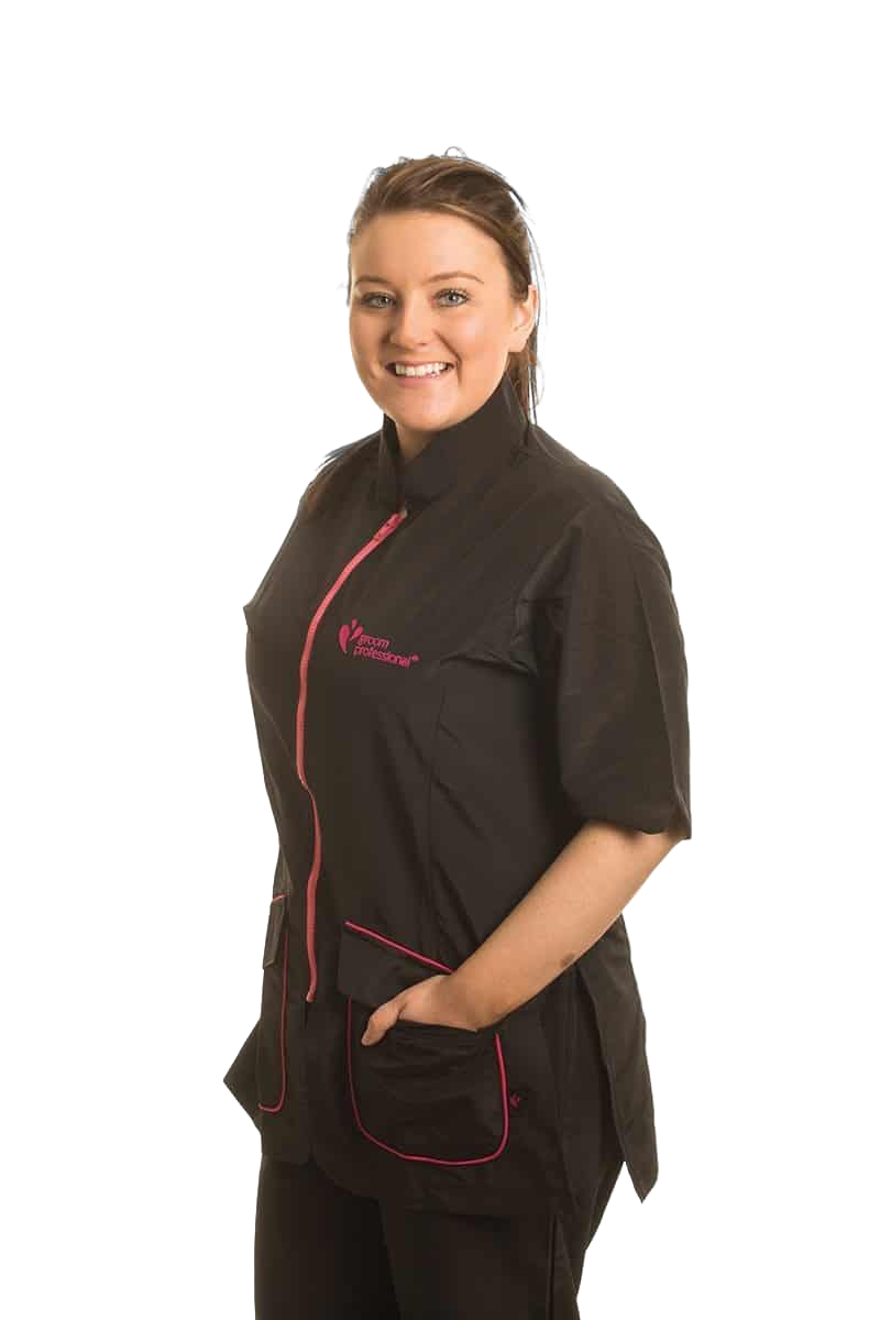 Pink Milano Grooming Jacket by Groom Professional