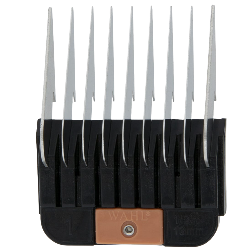 #1 1/2" 13mm Orange Snap-on Comb by Wahl