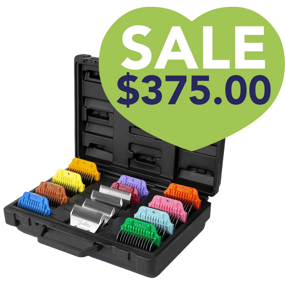 Zolitta 10 Colored Combs 1/8″ through 1 1/2″ with 4 blades SALE 