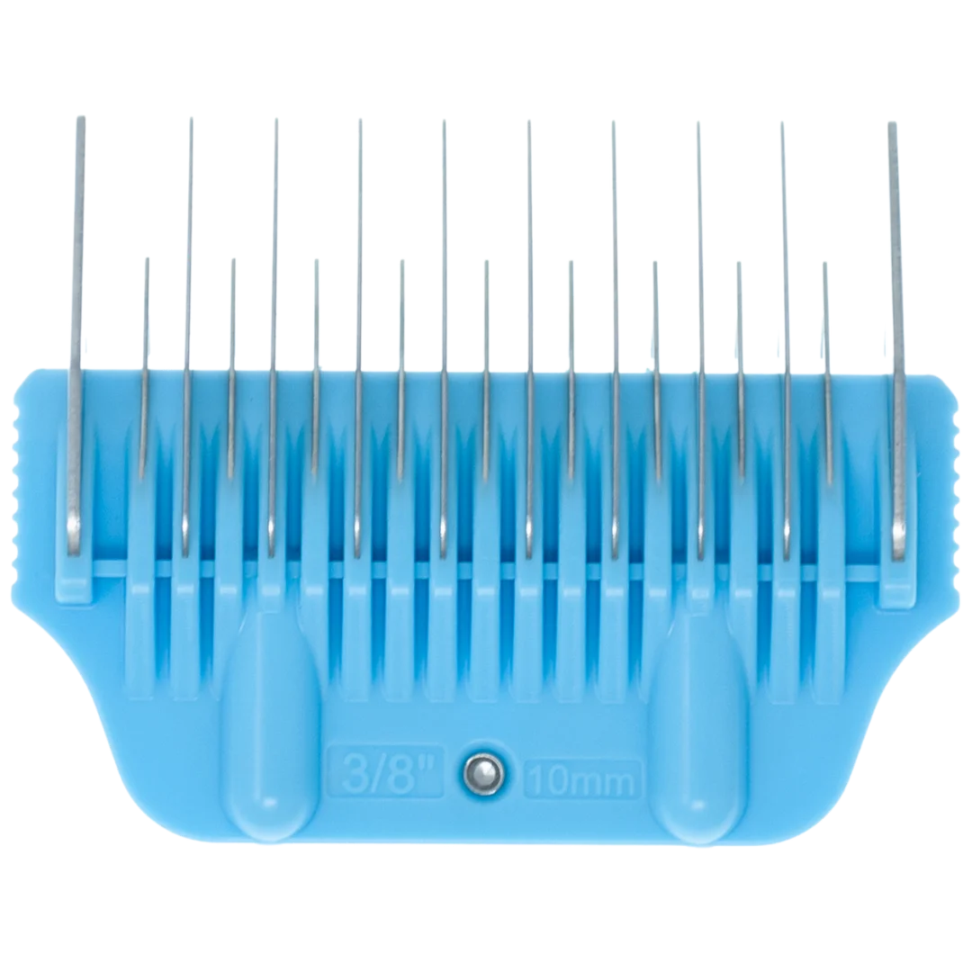 5pc Wide Glide Skip Tooth Comb Attachment Set by PetStore.Direct