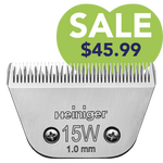 #15W Clipper Blade 1.0 mm by Heiniger