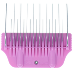 16mm Pink Wide Glide Skip Tooth Comb Attachment by PetStore.Direct