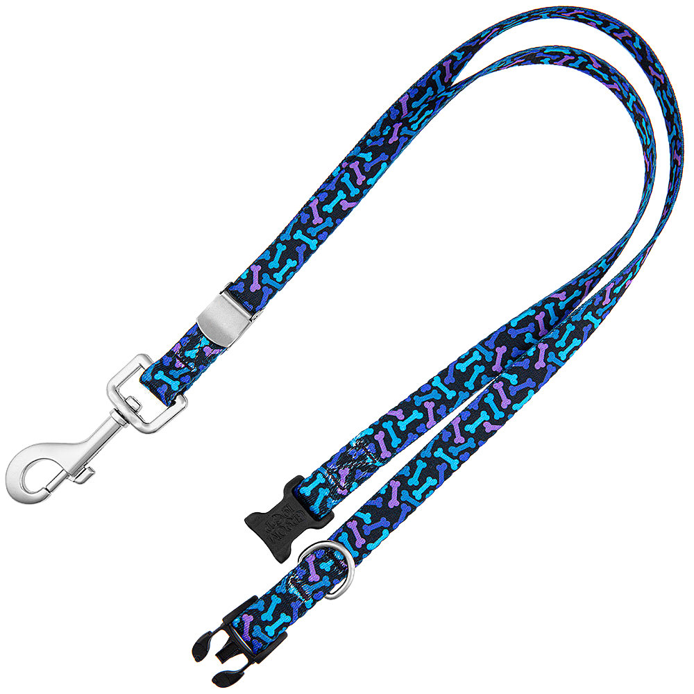 24" Polyester Loop Colorful Bones by Groom Loop