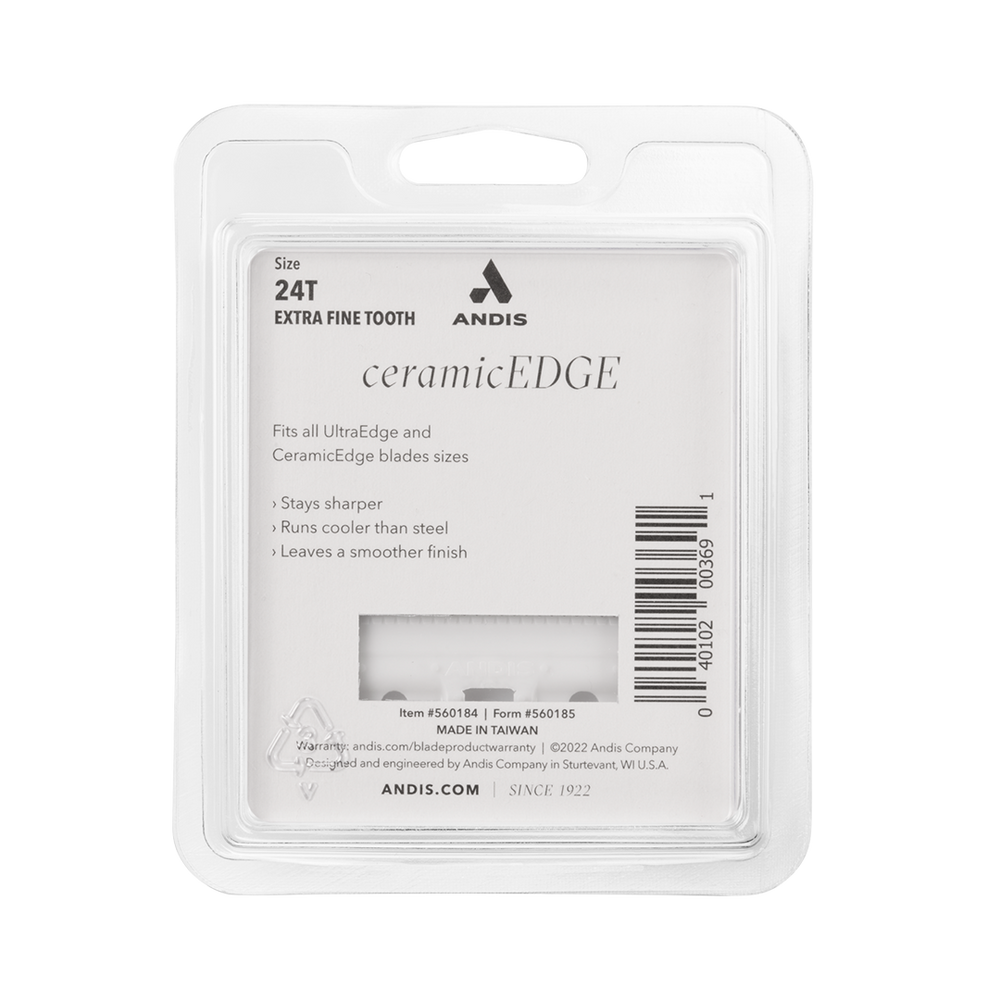 Ceramic Edge 24T Extra Fine Tooth Cutter by Andis