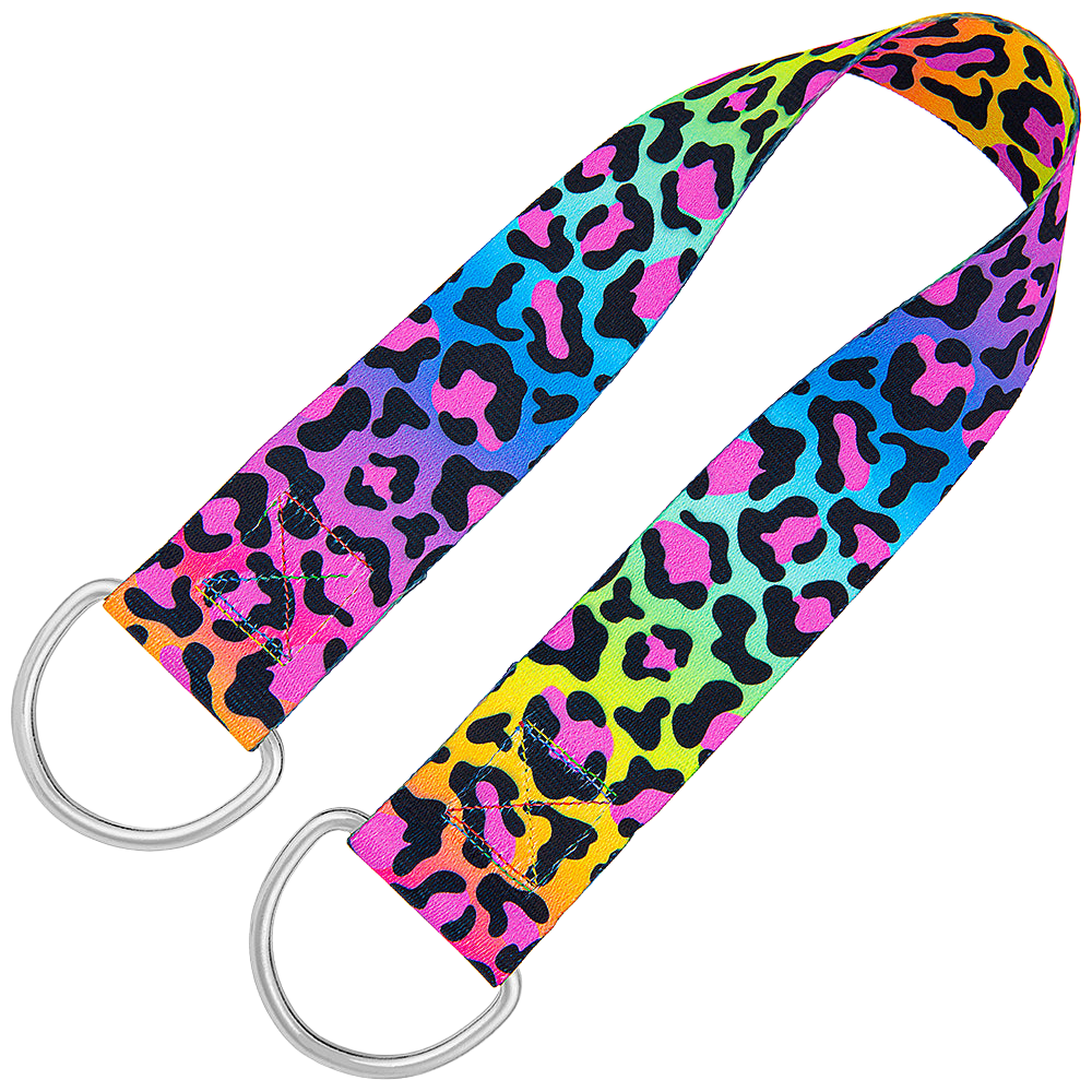 25" Belly Band Neon Leopard by Groom Loop