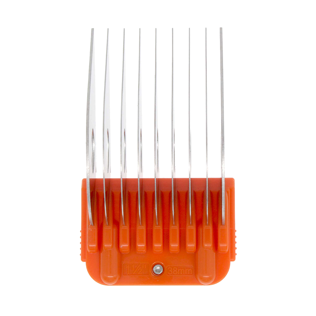 Regular 1 1/2″ Snap-on Stainless Steel Comb 38mm by PetStore.Direct