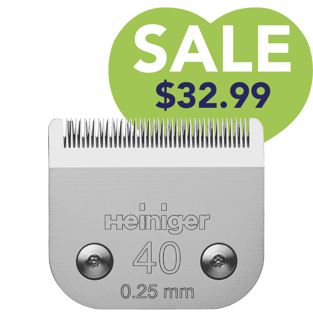 Heiniger #40 Clipper Blade 0.25 mm