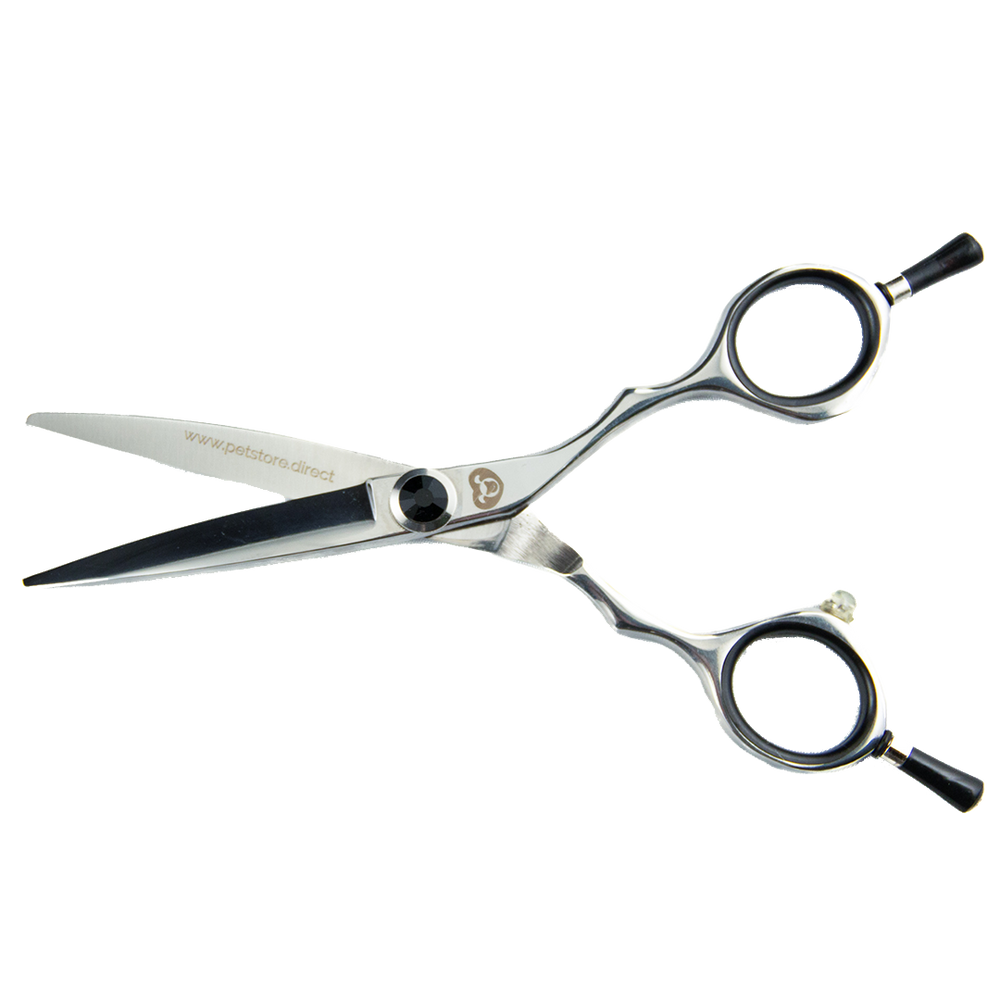 5.5" Black Mini Curved Shear by PetStore.Direct