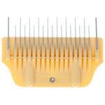 6mm Yellow Wide Glide Skip Tooth Comb Attachment by PetStore.Direct