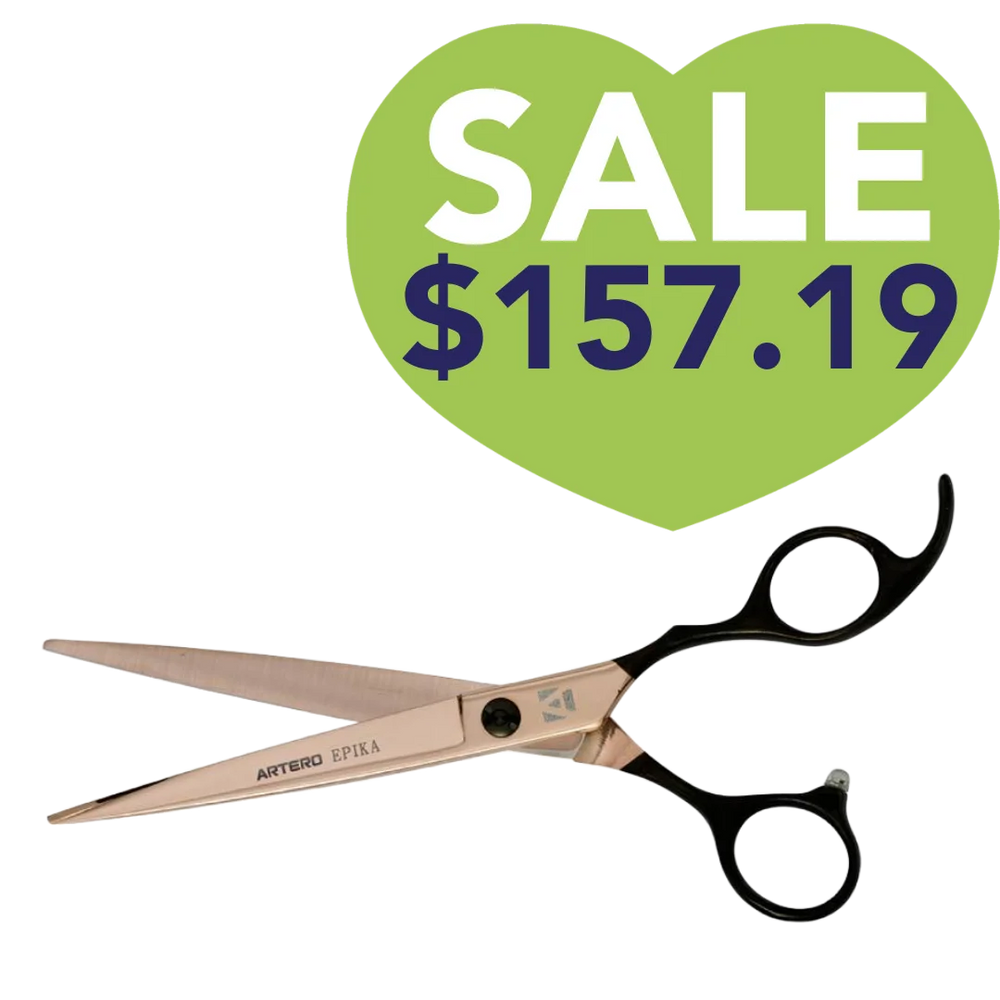 8" Epika Straight Grooming Shears by Artero