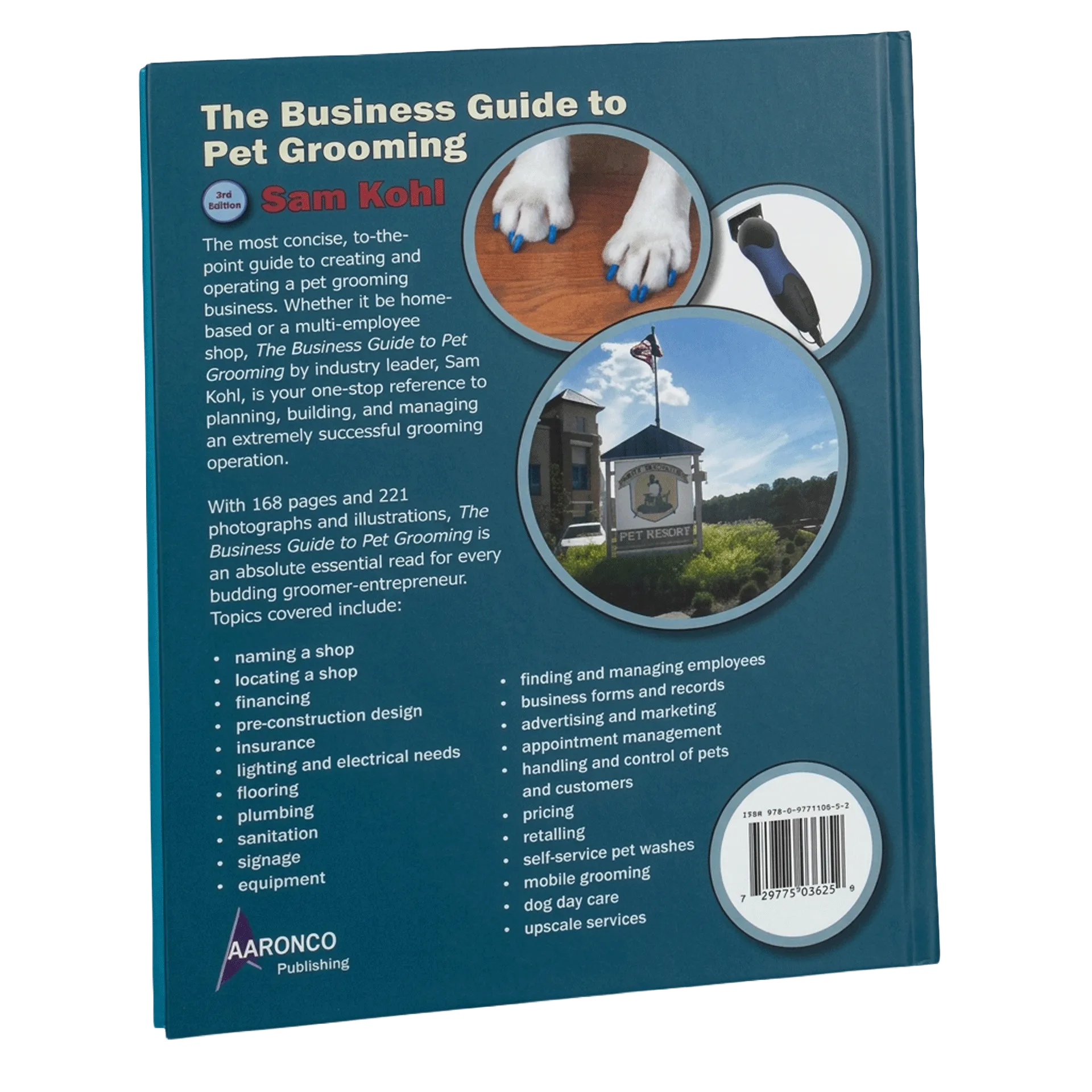 The Business Guide to Pet Grooming by Sam Kohl 3rd Edition