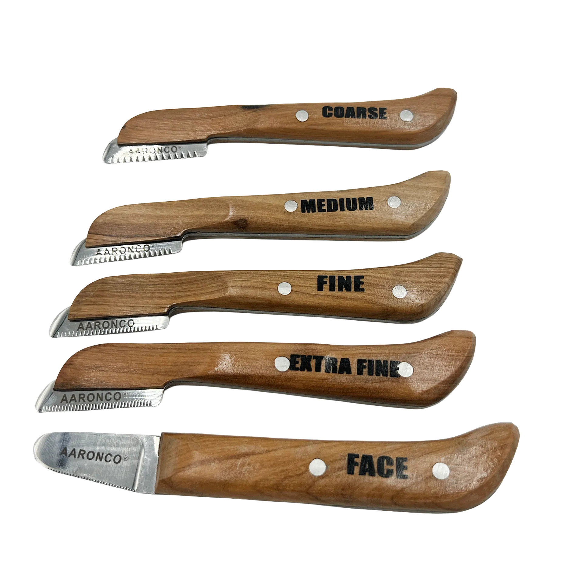 Set of 5 Right Handed Stripping Knife 723 by Aaronco