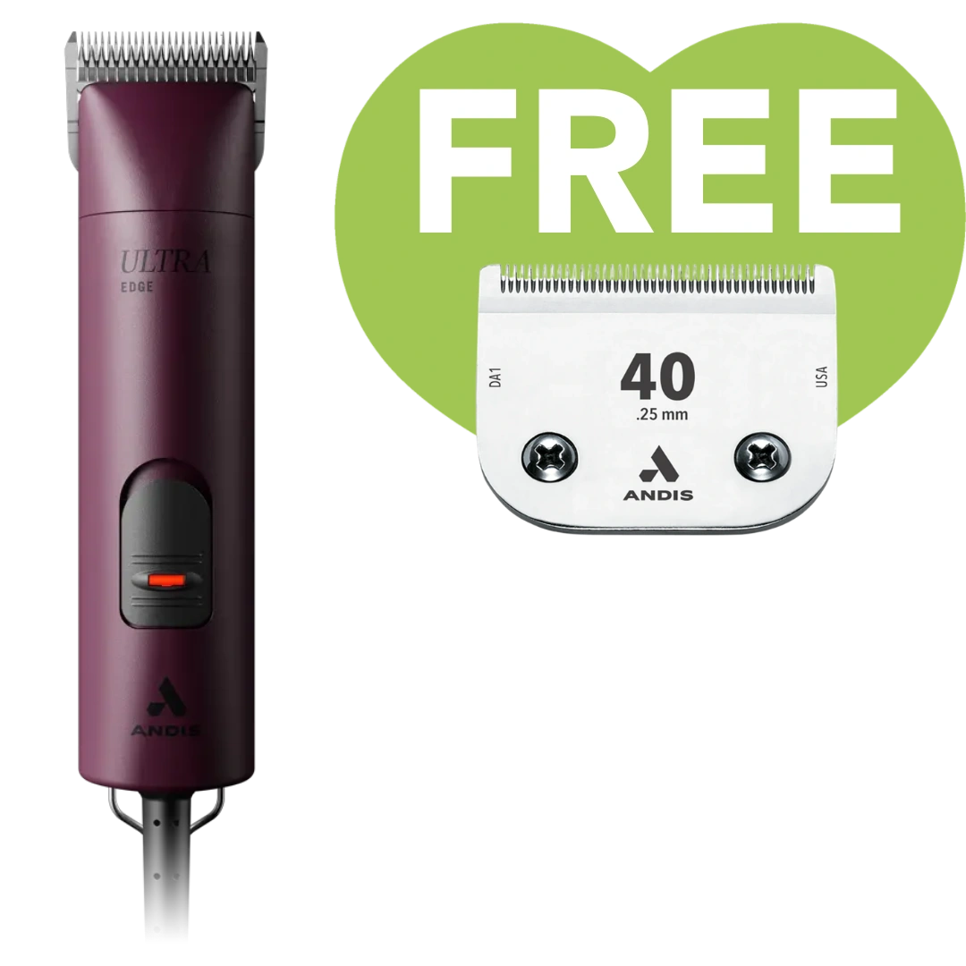 Andis Ultra Edge AGC 2 Speed Clipper Burgundy