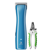 Emerge Lite Clipper Blue with Large Nail Clipper by Andis