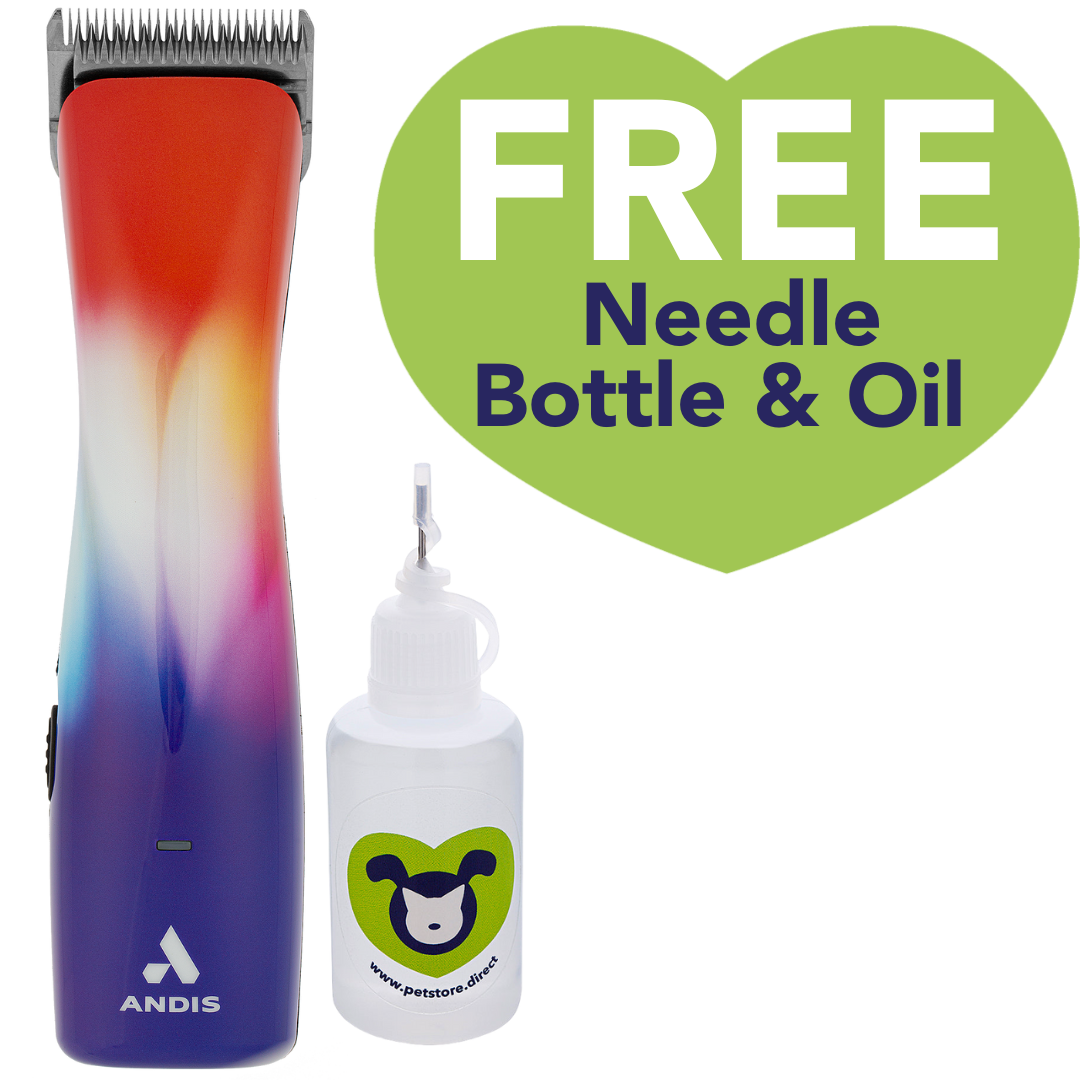 Emerge Lite Clipper Cosmic Crush with Free PSD Needle Bottle & Oil by Andis