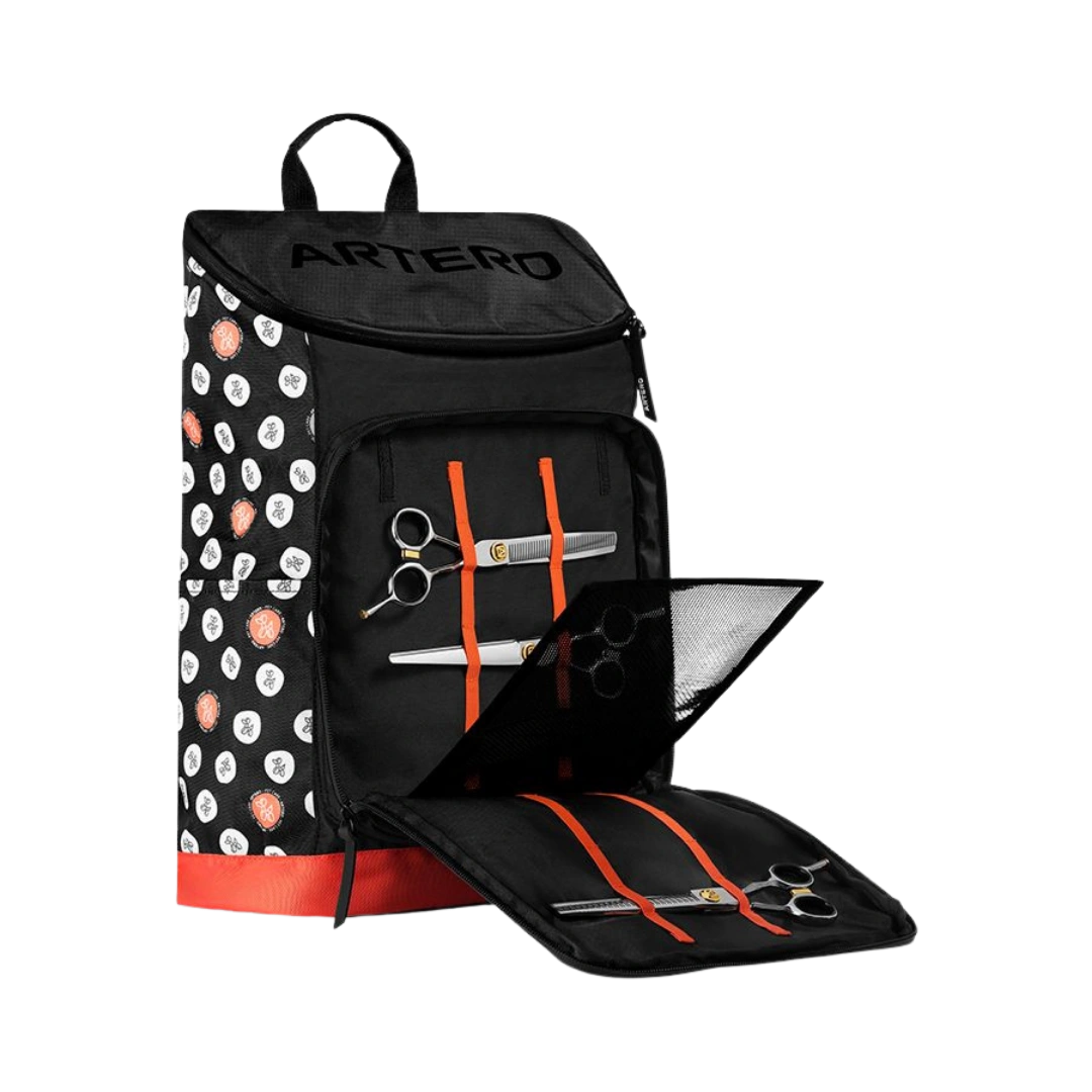 Olympia Back Pack Stamped with Polka Dot by Artero