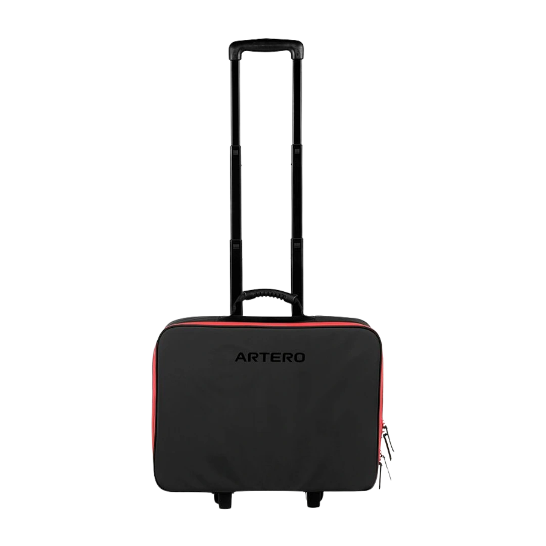 Pandora Suitcase Black & Red by Artero