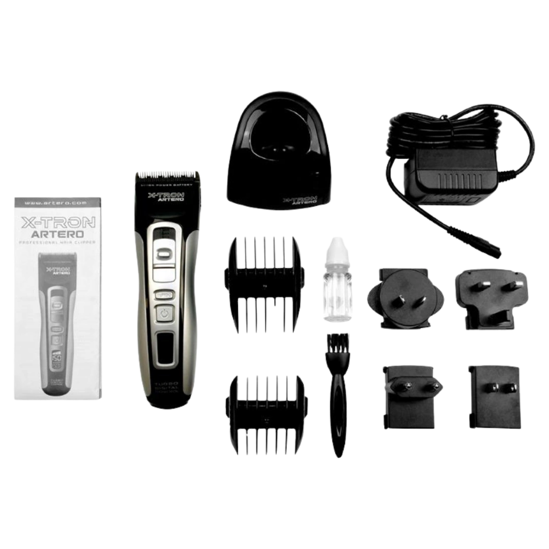 Cordless Clipper X-Tron with Free Oil Fresh by Artero