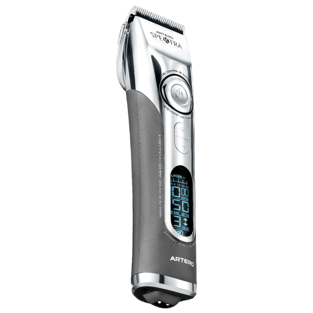 Spektra Clipper with Metaplex 8pc Metal Comb Set and Katana Blade by Artero
