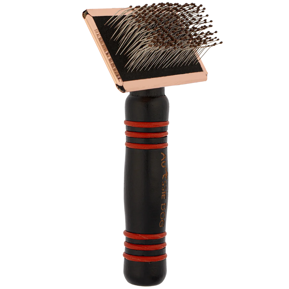Extra Long Super Soft Pin Brush by Aussie Dog