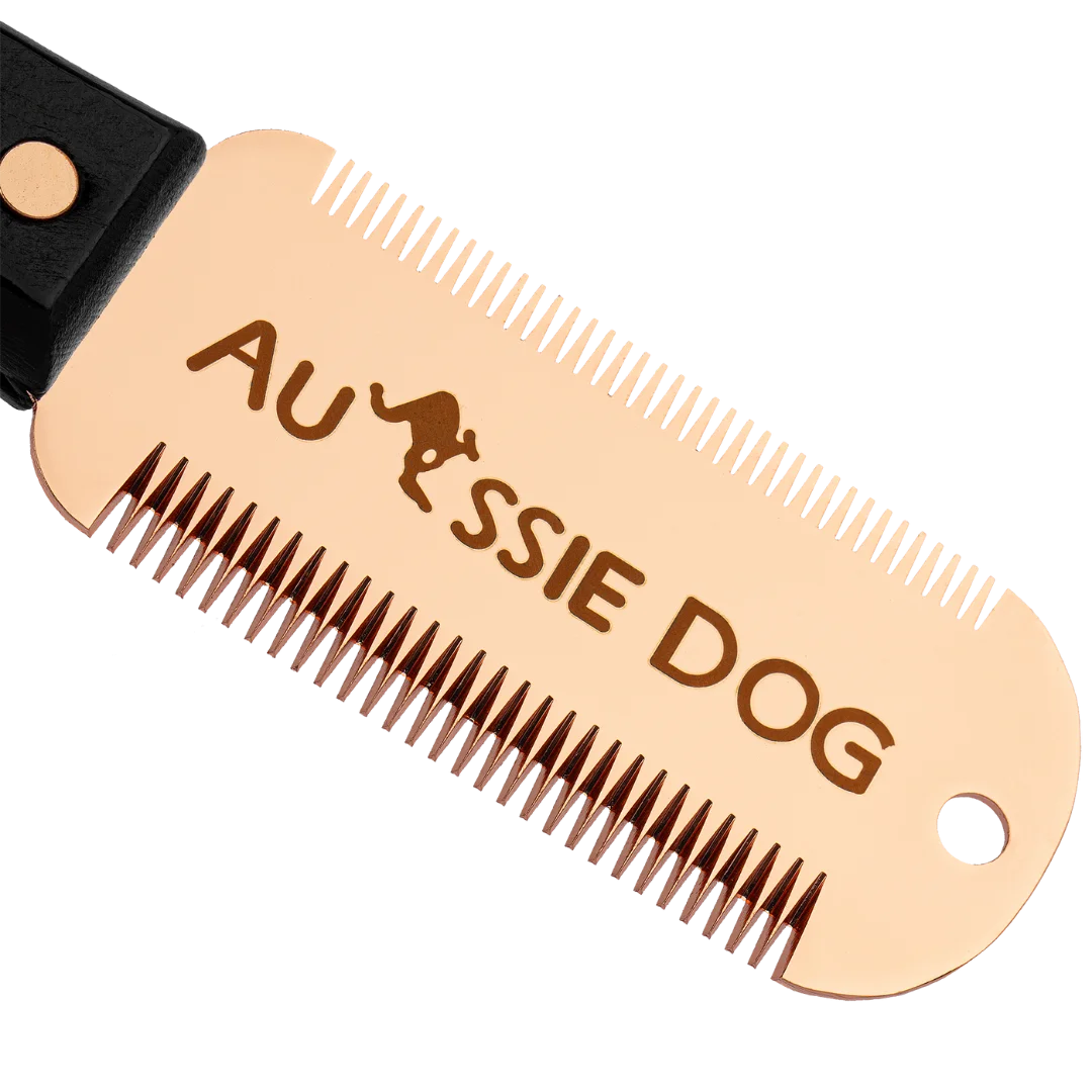 29T Coarse and 38T Fine Stripping Knife by Aussie Dog