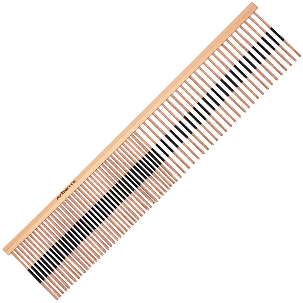 7.5" 50/50 Fluff Ionic Strip Comb by Aussie Dog