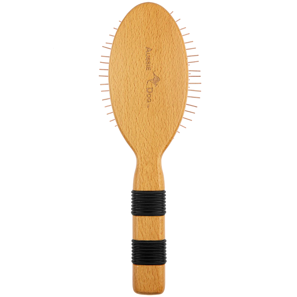 Rounded Pins Oval Brush by Aussie Dog