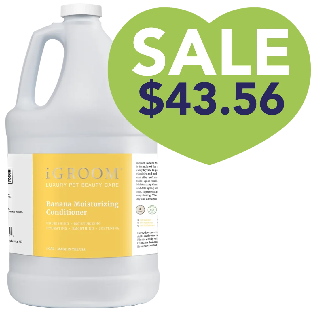 Banana Moisturizing Conditioner Gallon by iGroom