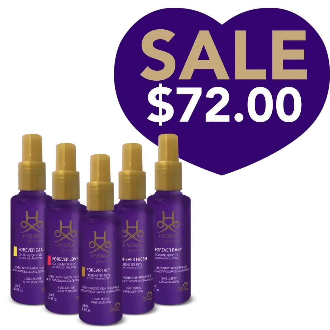 Best Selling Cologne Bundle 4oz Forever Baby, Candy, Fresh, Love and VIP by Hydra