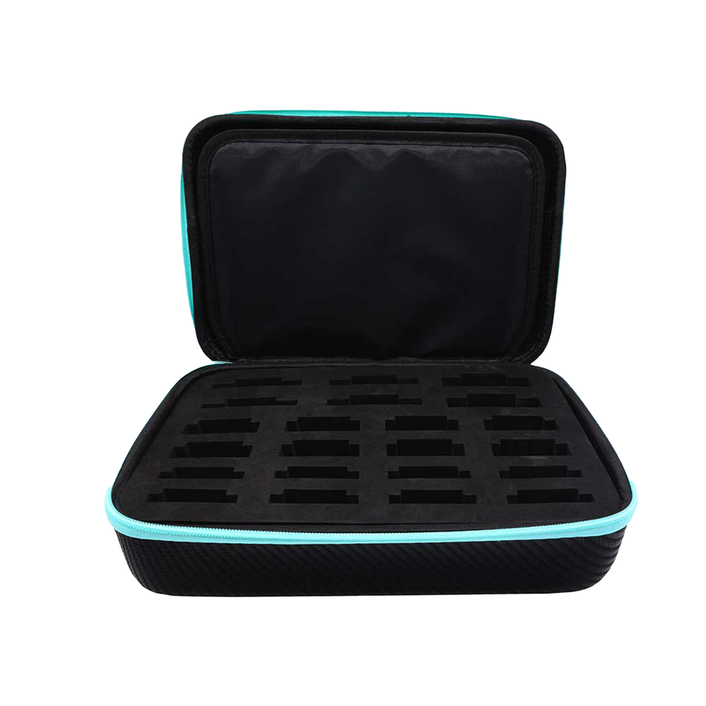 Blade Storage Case Teal-Holds 22 Blades by Joyzze