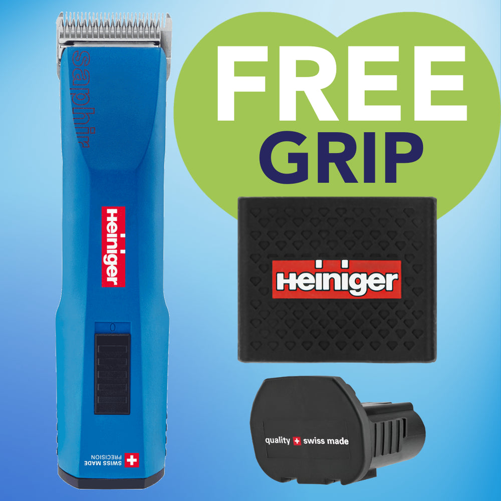 Blue Saphir Cordless Clipper One Battery
