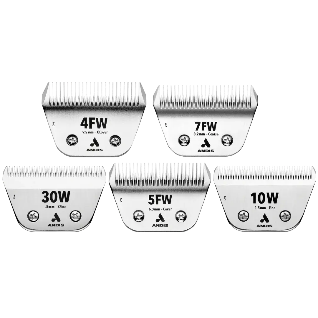 CeramicEdge Wide Blade Set of 5 by Andis