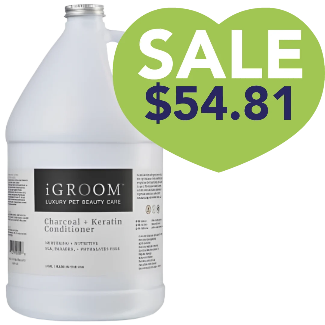 Charcoal and Keratin Conditioner Gallon by iGroom