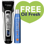 Cordless Clipper X-Tron with Free Oil Fresh by Artero