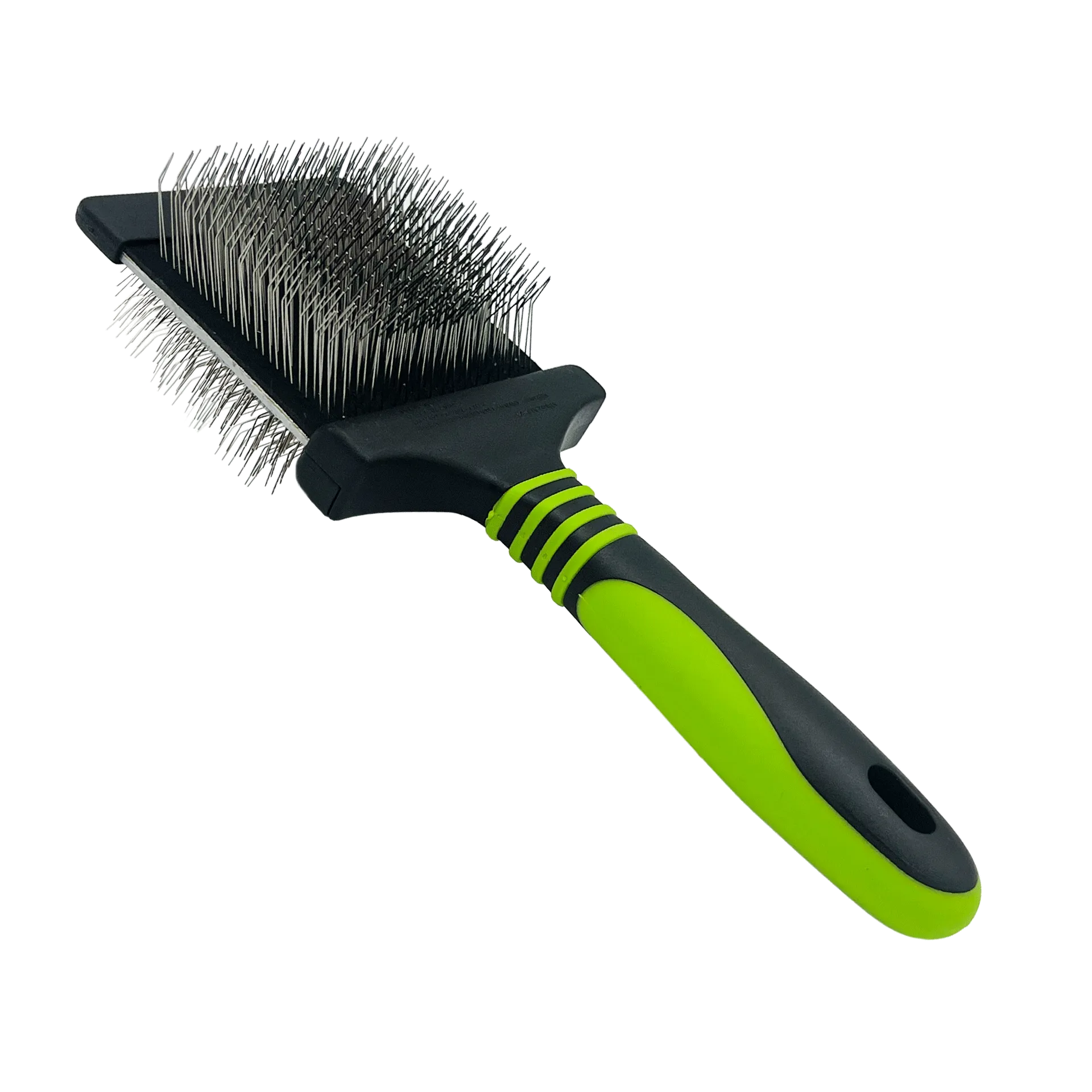 Finishing Soft Green Slicker Brush by Dog Fashion Spa