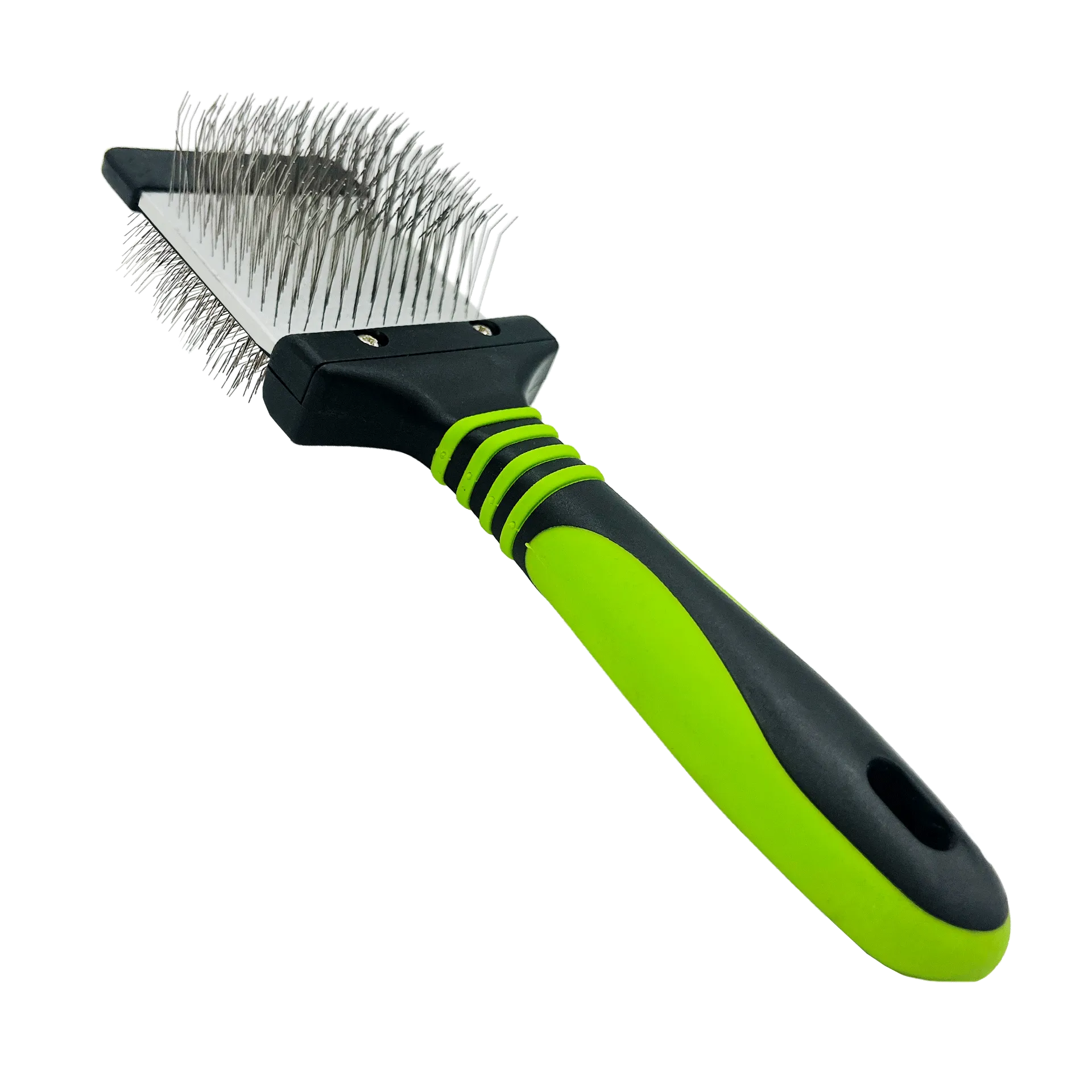 Mini Slicker Brush Green by Dog Fashion Spa