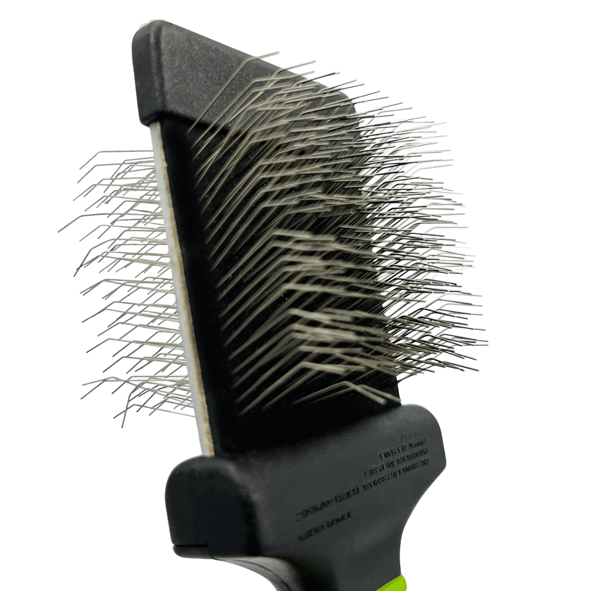 Mini Slicker Brush Green by Dog Fashion Spa