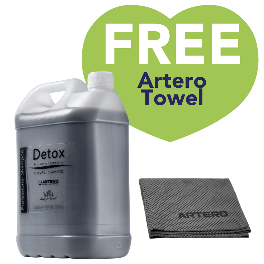 Detox Shampoo 180oz with Free Towel by Artero