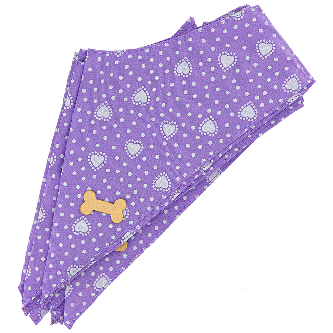 Dog Bandana Design #65 by Cecilia (Set of 10)