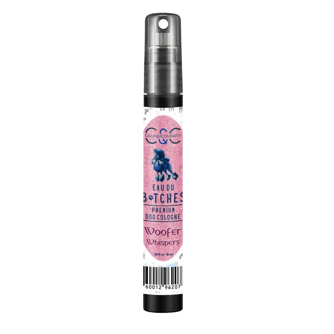 Woofer Whispers Premium Dog Cologne 10ml by Eau Du Bitches