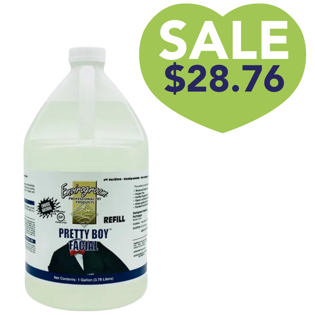 Pretty Boy Foaming Facial 1 Gallon by Envirogroom