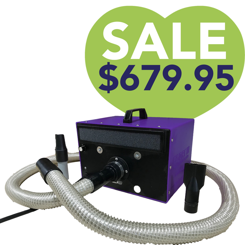 EZ-DRY III Variable Speed Force Dryer Purple by EZ-Groom