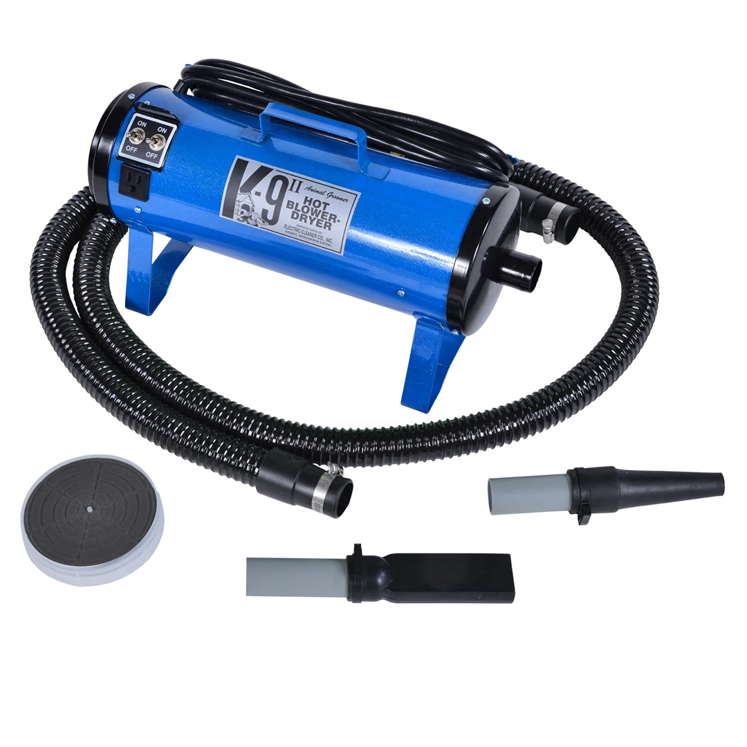 K-9 II Dog Dryer Two-Speed with Free Water Peeler Attachment by Electric Cleaner