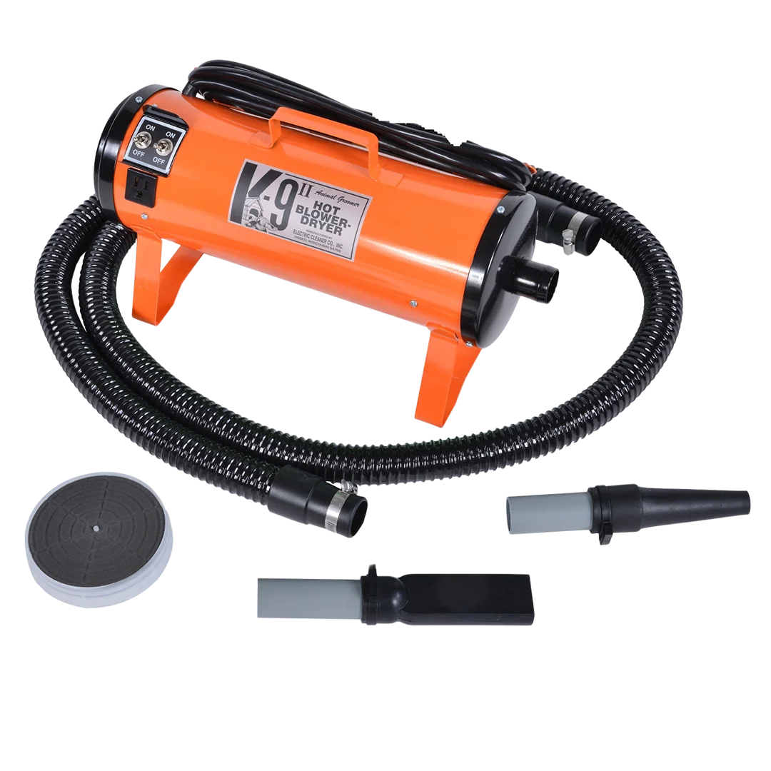 K-9 II Dog Dryer Two-Speed with Free Water Peeler Attachment by Electric Cleaner