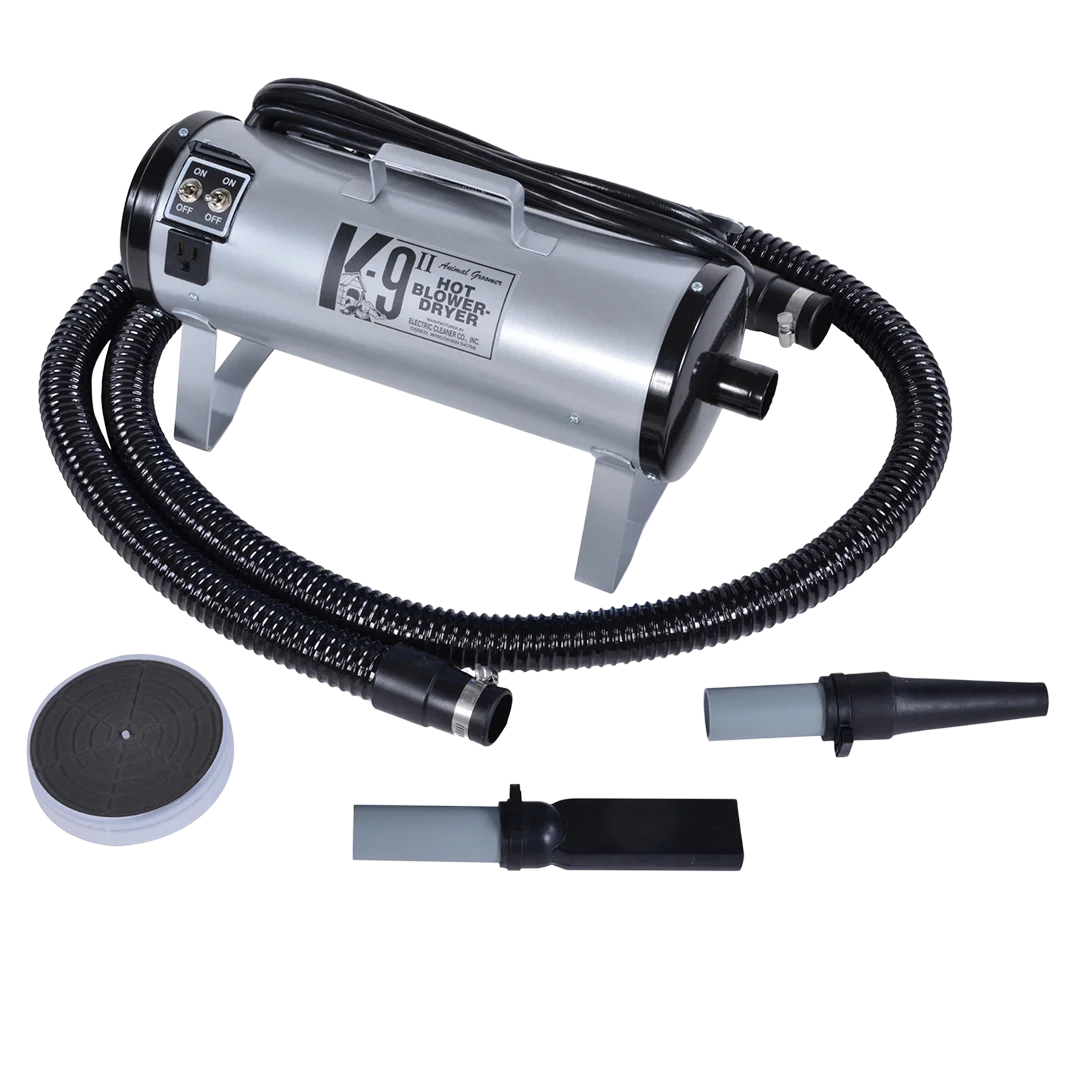 K-9 II Dog Dryer Two-Speed with Free Water Peeler Attachment by Electric Cleaner