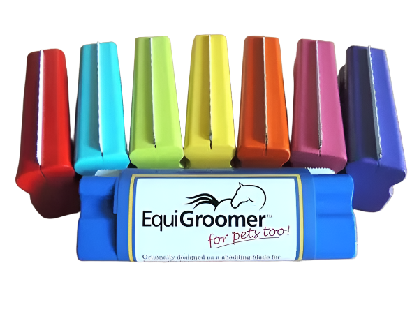 5-Inch Deshedding Tool Turquoise by EquiGroomer