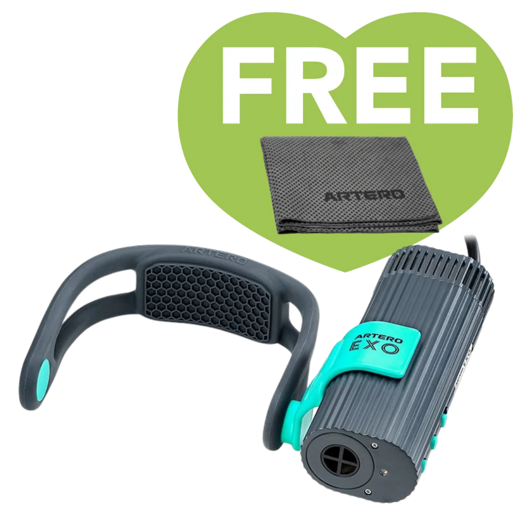 Artero Exo Neck Mount Dryer Graphite with Towel