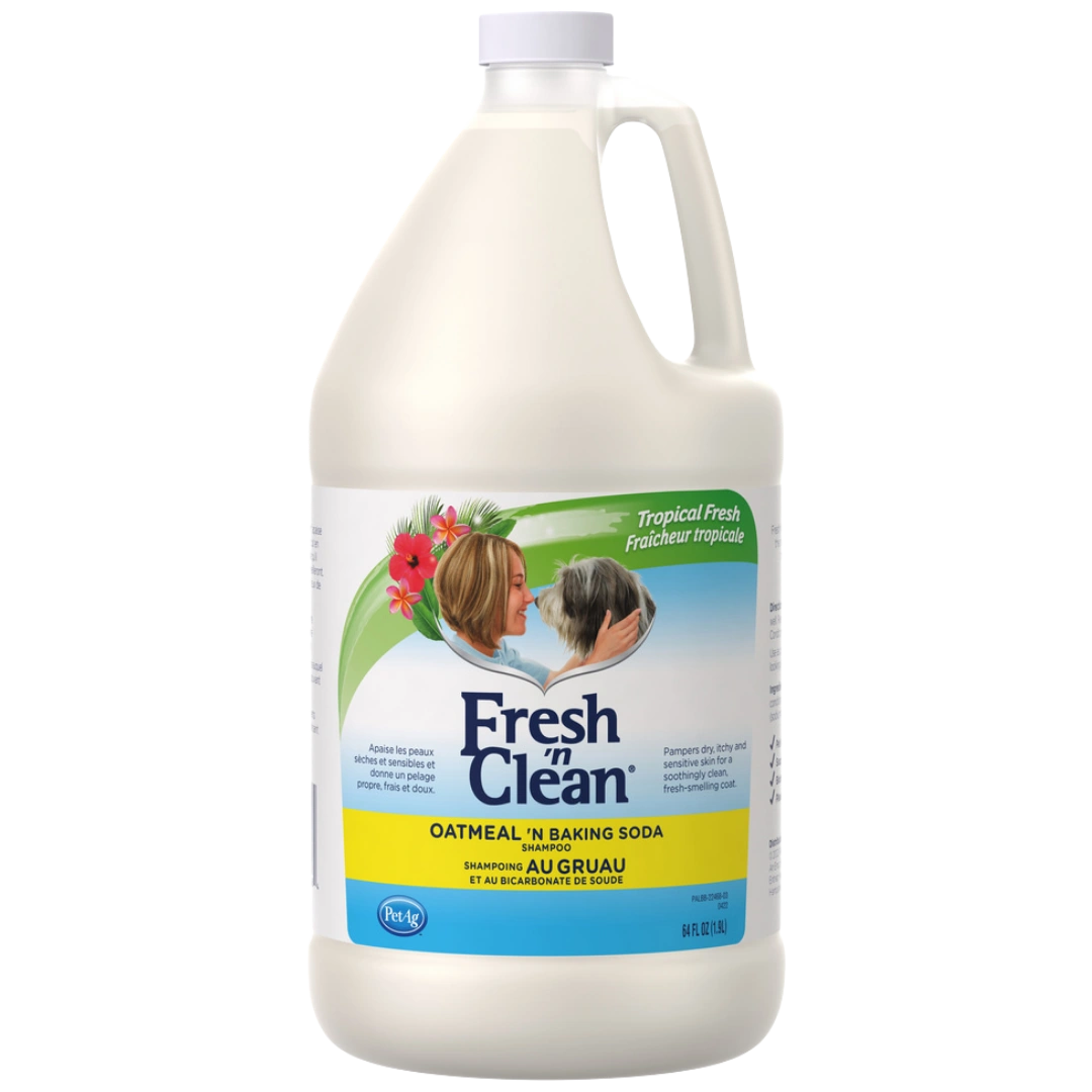 Oatmeal ’n Baking Soda Shampoo Tropical Fresh Scent Ready to use 64oz by Fresh 'n Clean