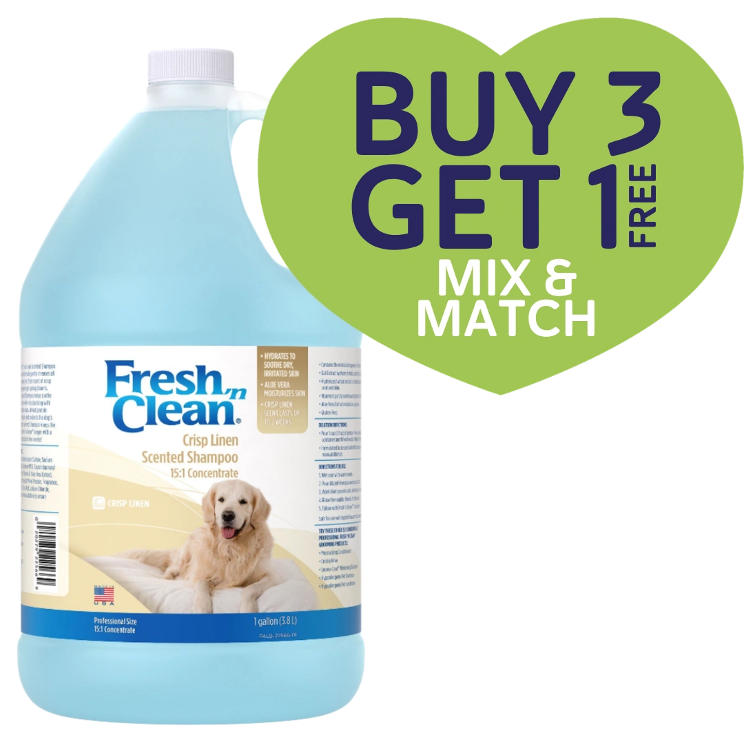 Scented Shampoo Crisp Linen Scent 15:1 Concentrate Gallon by Fresh 'n Clean